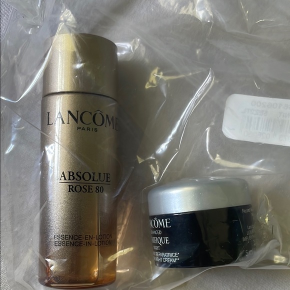 Lancôme Absolue Rose 80 Essence-In-Lotion and Genifique Night Cream